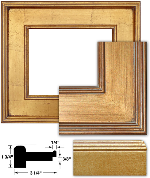 Wachtel gold plein air frames